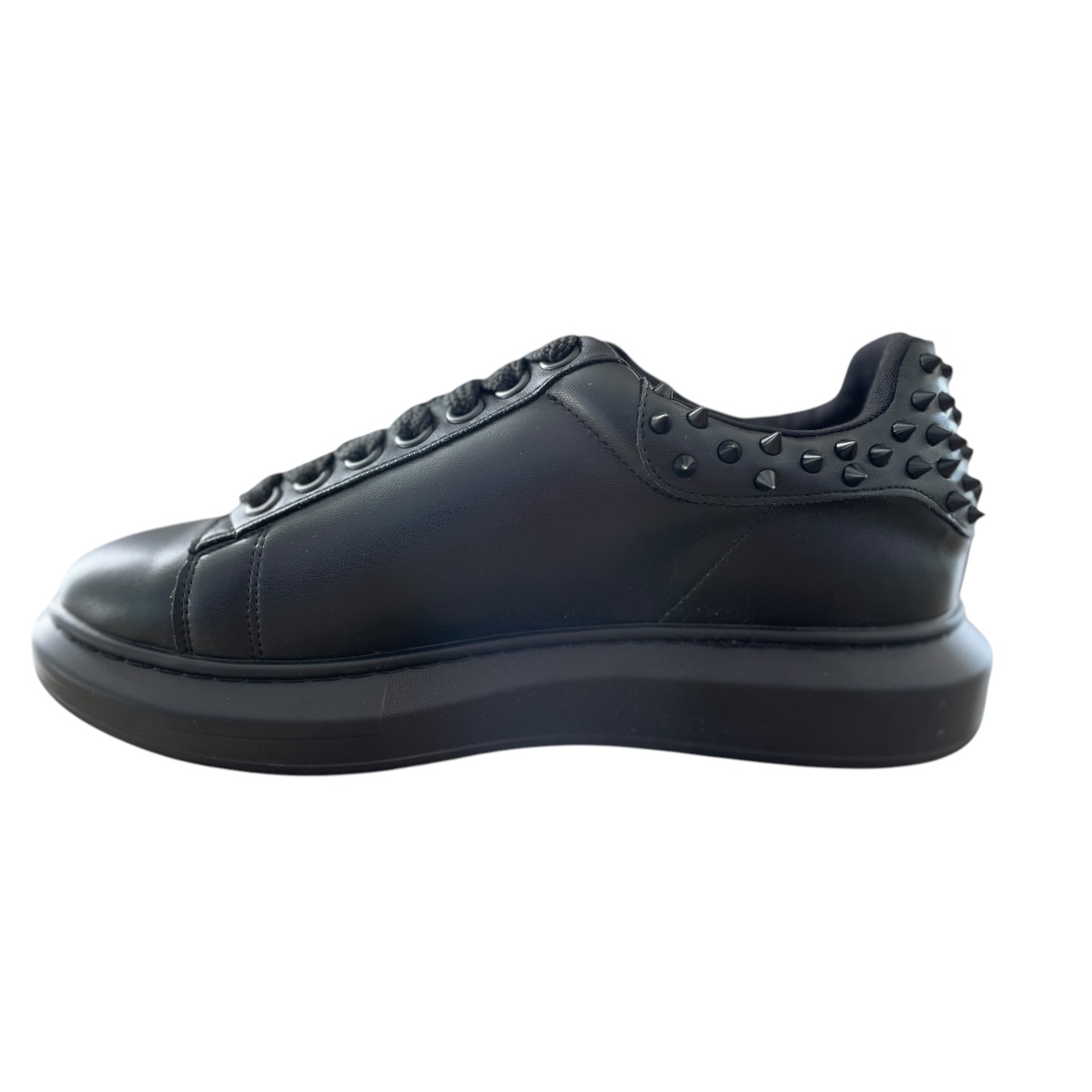 Foto 3 pulgar | Tenis Steve Madden Frosting Negros para Hombre