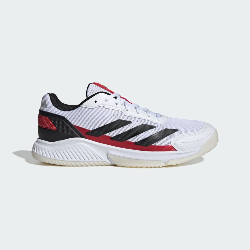 Foto 3 pulgar | Tenis Courtquick Padel Adidas Blanco Hombre