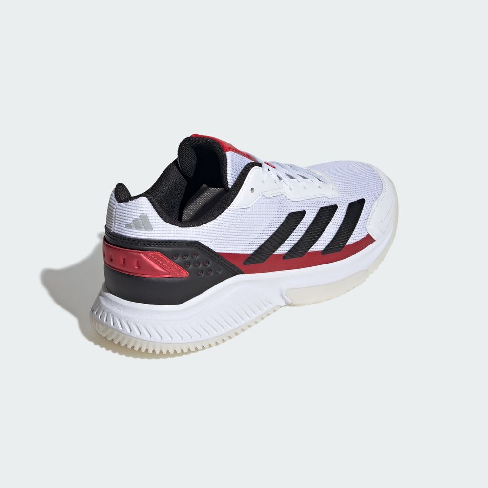 Foto 8 pulgar | Tenis Courtquick Padel Adidas Blanco Hombre