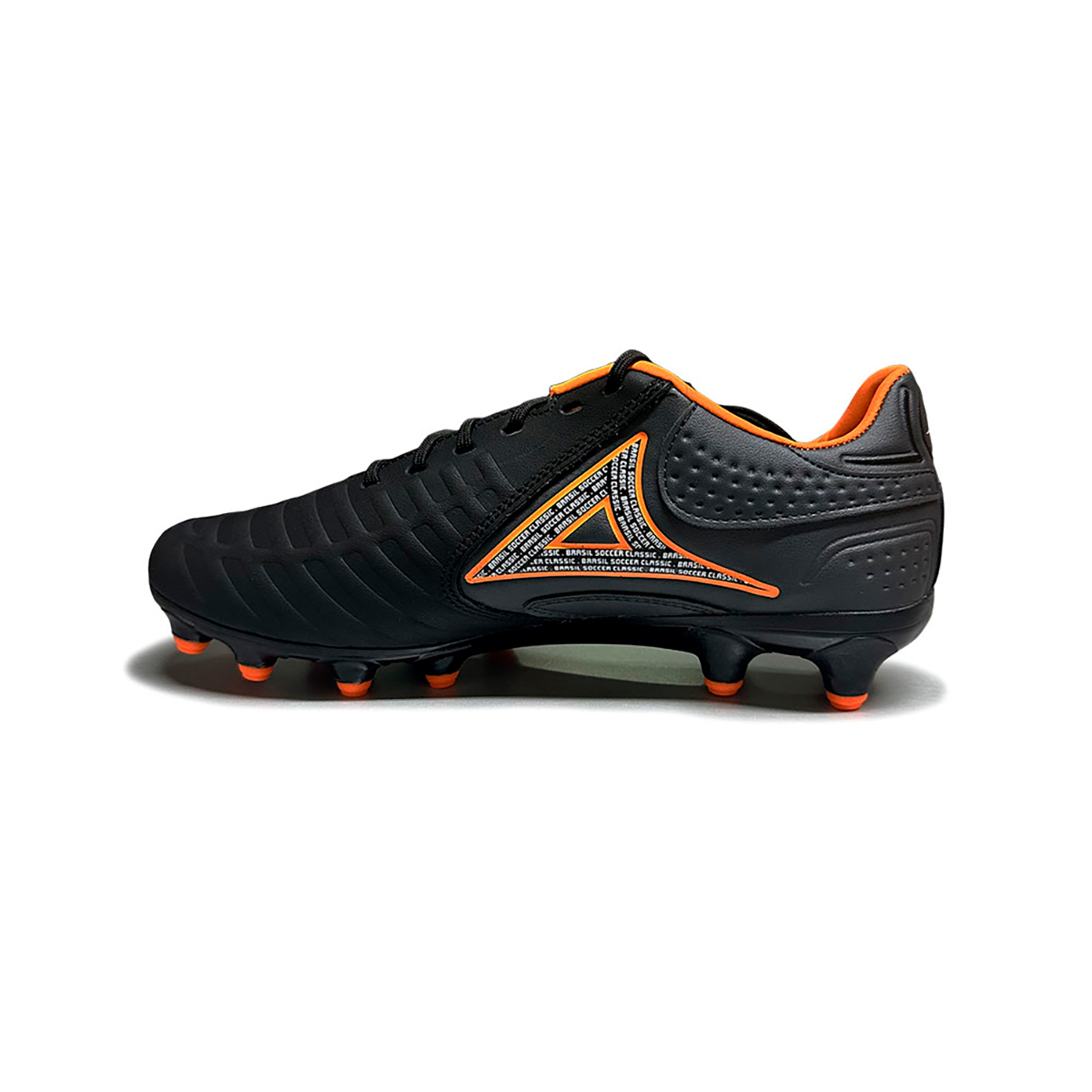 Foto 4 pulgar | Tenis Pirma Futbol Rapido Brasil Hombre Adulto 3053 Negro/rojo