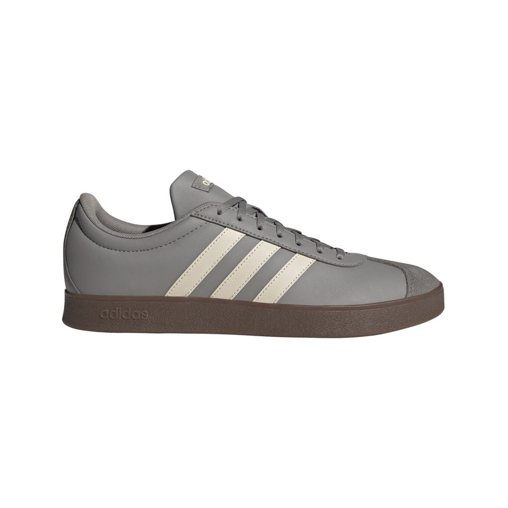 Foto 2 pulgar | Tenis Adidas Vl Court Base Adidas Gris Hombre