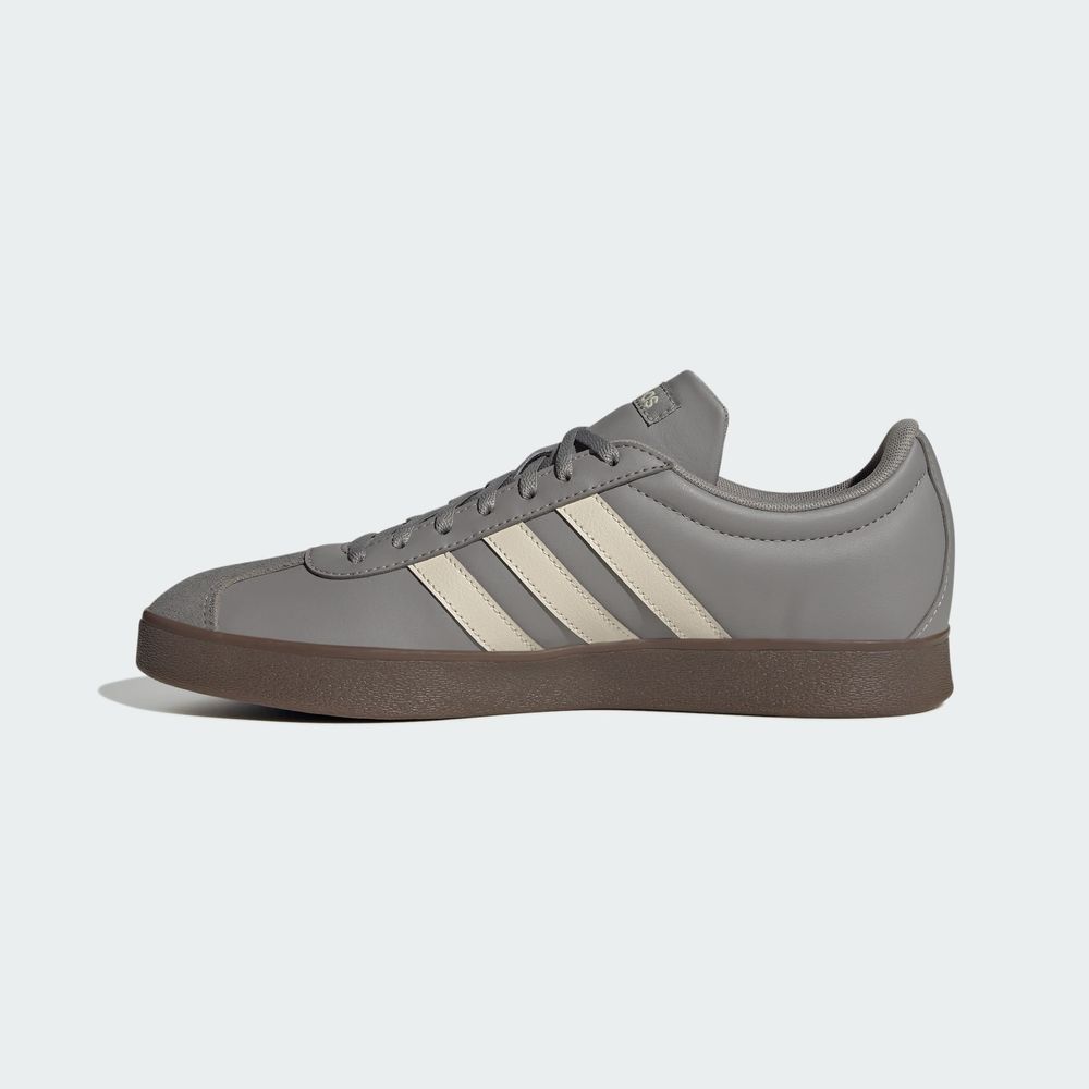 Foto 4 pulgar | Tenis Adidas Vl Court Base Adidas Gris Hombre