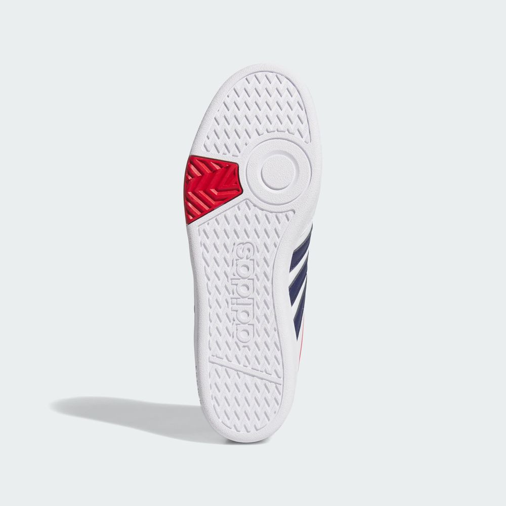 Foto 6 pulgar | Tenis Hoops 4.0 Adidas Blanco Unisex