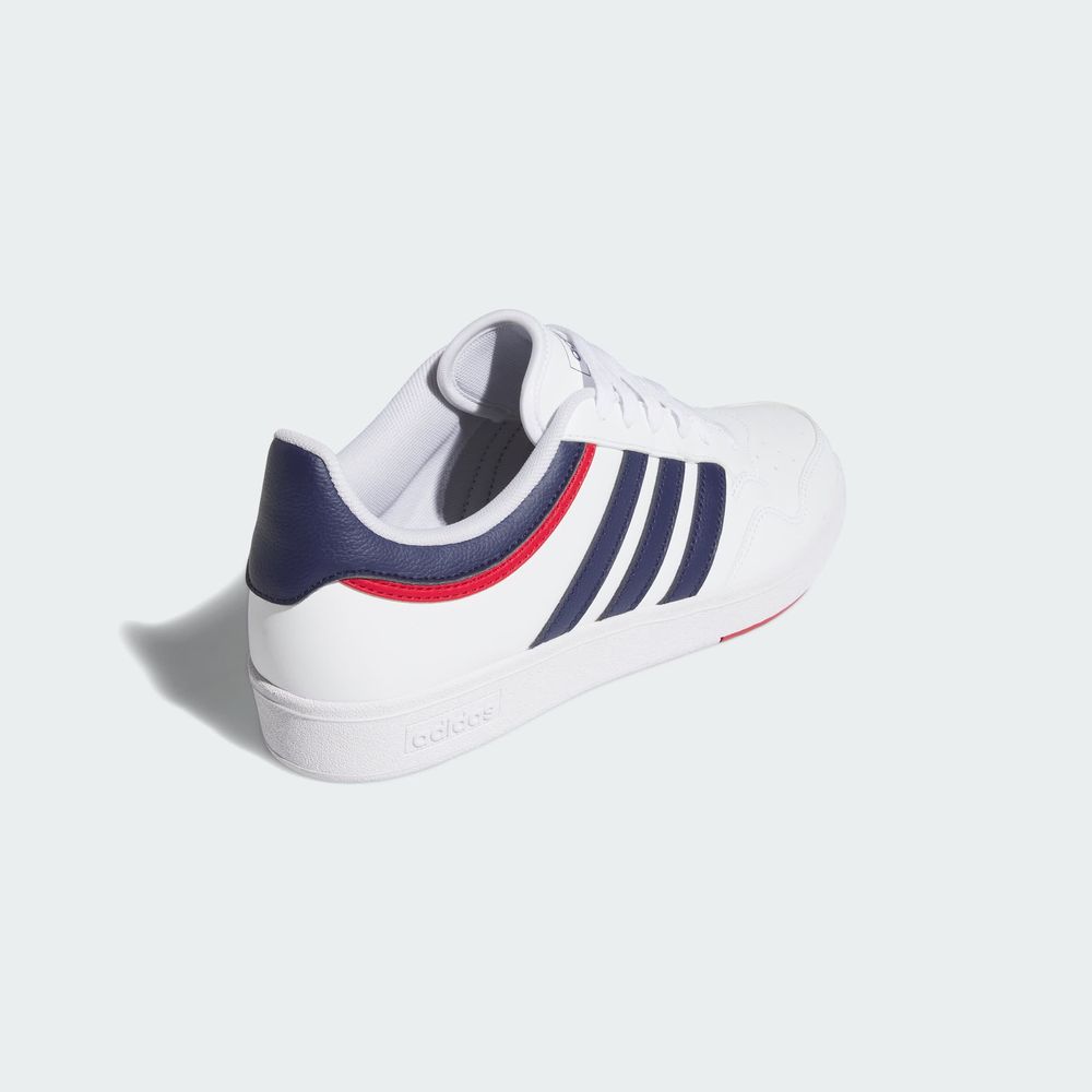 Foto 8 pulgar | Tenis Hoops 4.0 Adidas Blanco Unisex