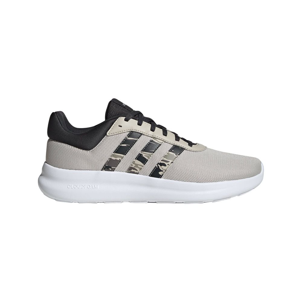 Tenis Lite Racer 4.0 Adidas Beige Hombre