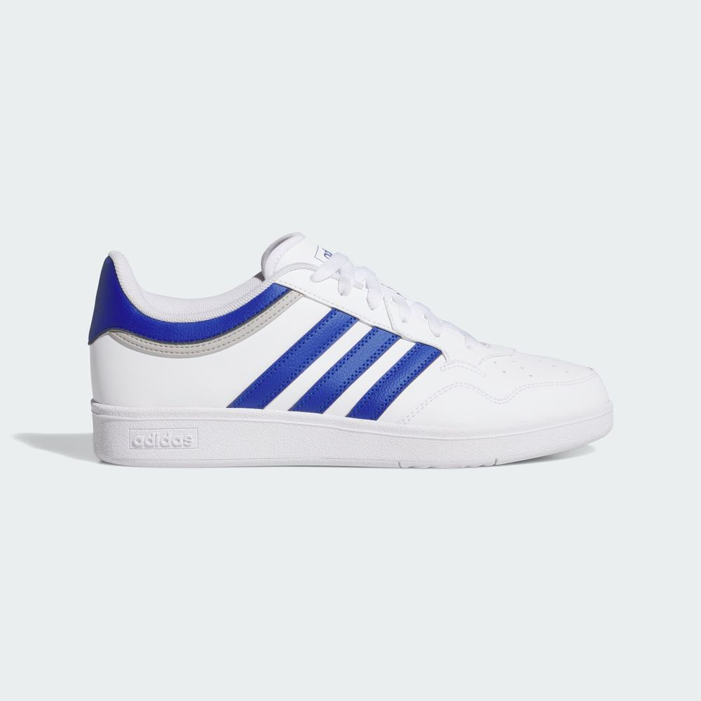 Foto 3 pulgar | Tenis Hoops 4.0 Adidas Blanco Unisex