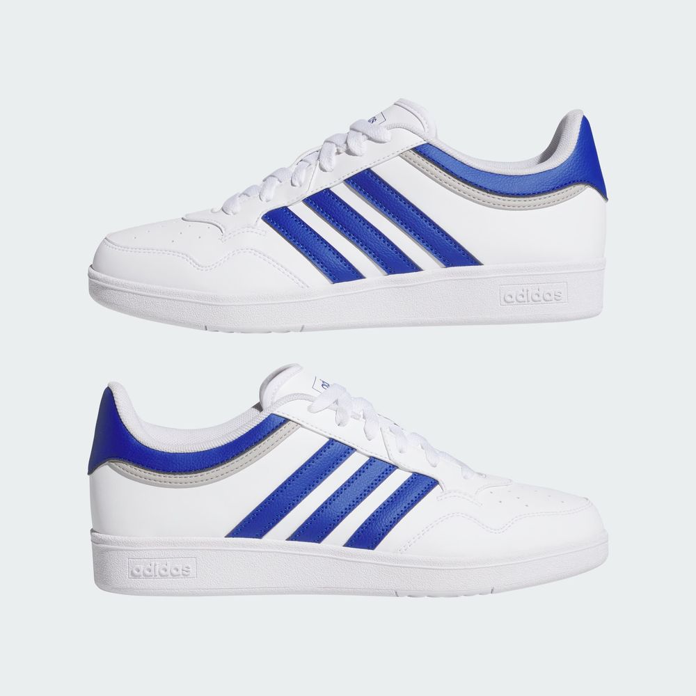 Foto 9 pulgar | Tenis Hoops 4.0 Adidas Blanco Unisex