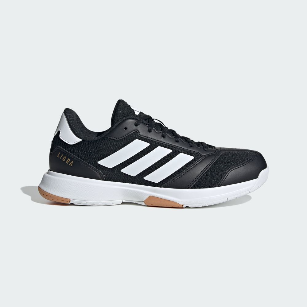 Foto 2 | Tenis Ligra 8 Cancha Cubierta Adidas Negro Hombre