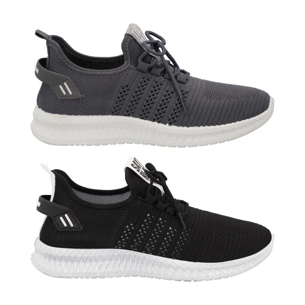 Foto 1 | Bipack Tenis Trax Hombre Comodos Deportivos Ligeros Negro