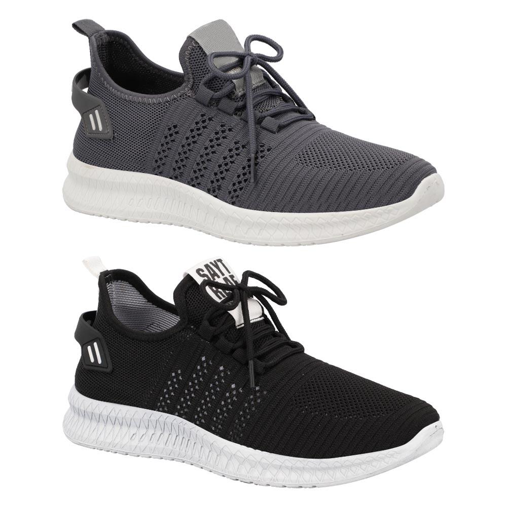 Foto 2 | Bipack Tenis Trax Hombre Comodos Deportivos Ligeros Negro