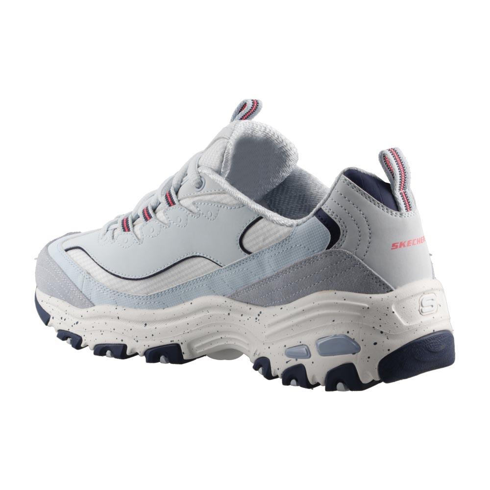 Foto 4 | Tenis  Skechers D Lites Azul para Mujer