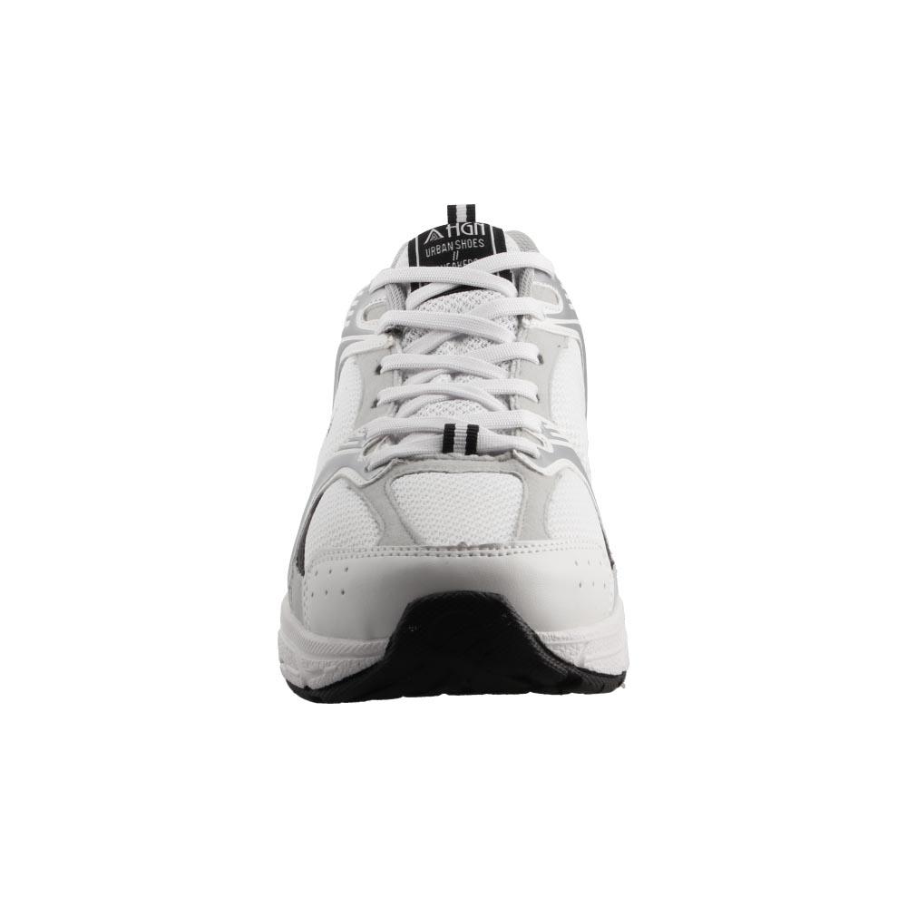 Foto 5 pulgar | Tenis Hombre Hgn By Mr Shu Casual Agujetas Comodo Blanco