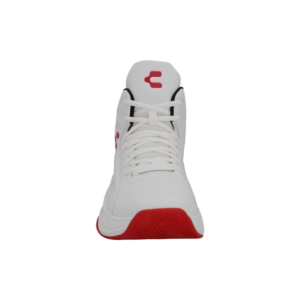 Foto 4 | Tenis Deportivo Basquet Charly Comodo Caballero Hombre Blanco