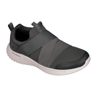 Foto 6 | Tenis Skechers Original Hombre Elastico Memory Foam Gris