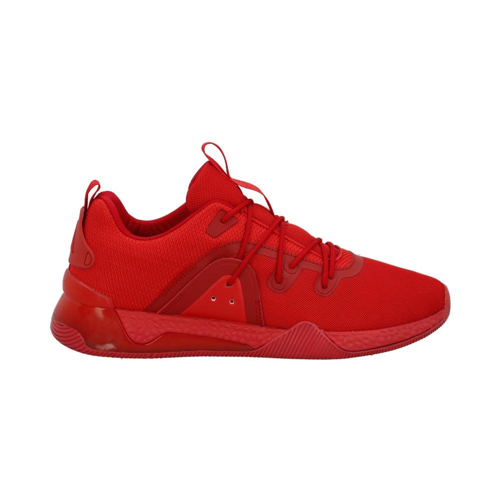 Tenis Hgn Sports Hombre Running Transpirables Comodos Rojo