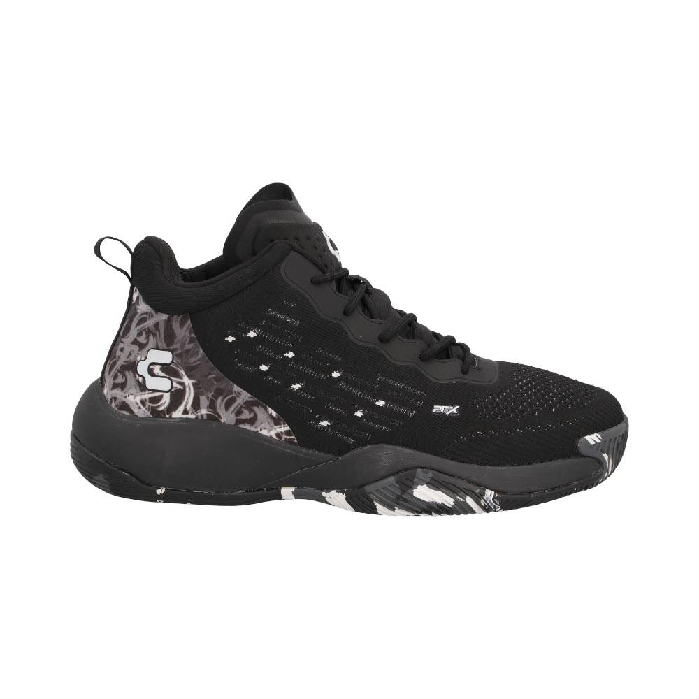 Tenis Hombre Charly Basquetbol Deportivos Sports Comodo Negro
