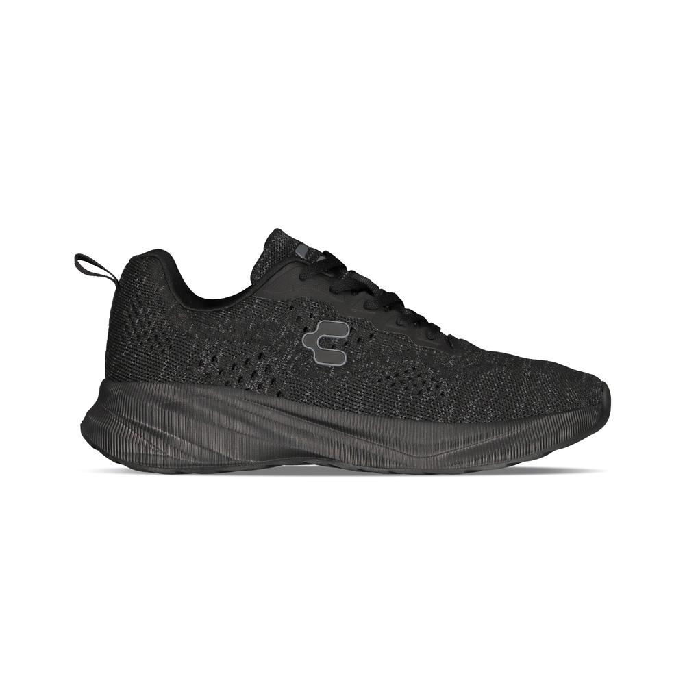 Tenis Cómodos Charly Flexibles Running Relax Negro para Hombre
