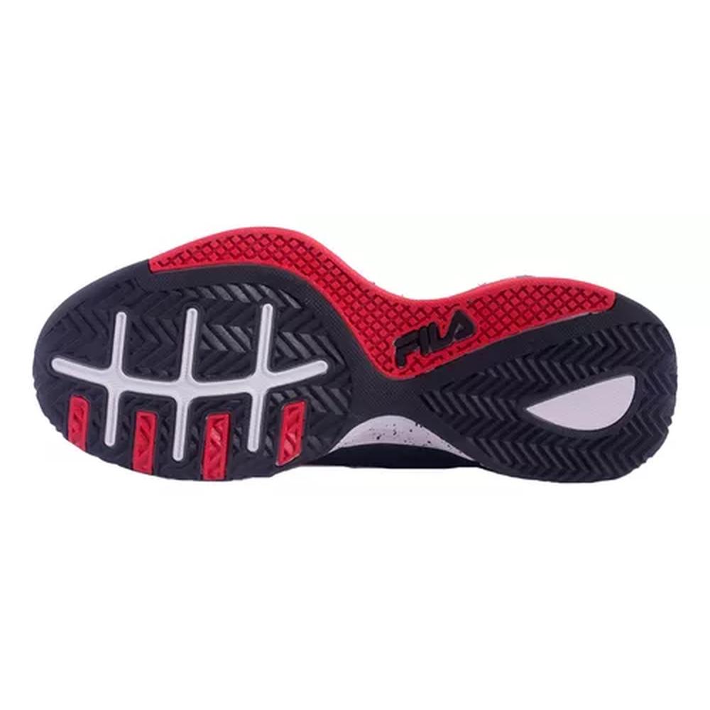 Foto 3 pulgar | Tenis Fila Hombre Botin Caballero Sports Original Basquetbol Rojo