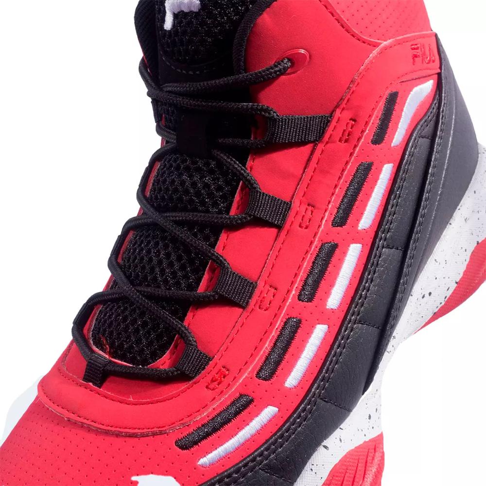 Foto 4 pulgar | Tenis Fila Hombre Botin Caballero Sports Original Basquetbol Rojo