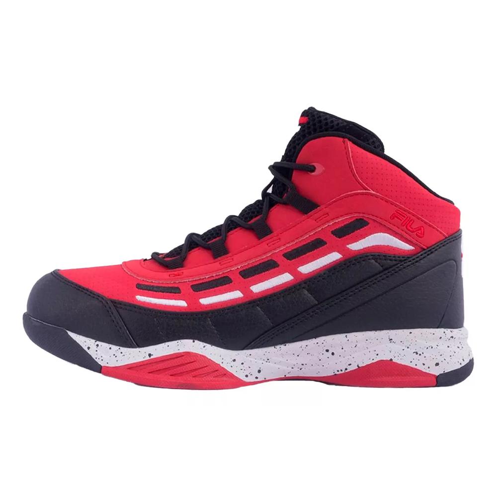 Foto 5 pulgar | Tenis Fila Hombre Botin Caballero Sports Original Basquetbol Rojo