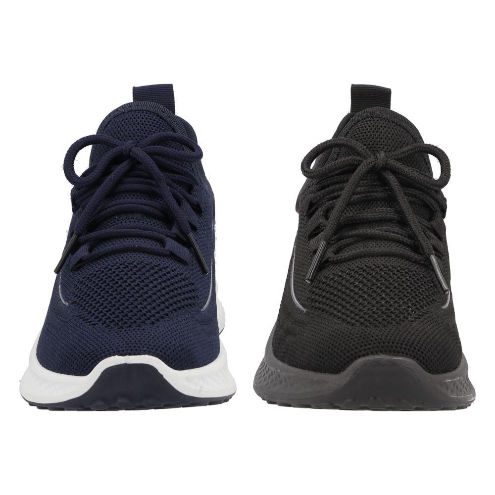 Foto 4 | Bipack Tenis Trax Hombre Comodos Training Negro