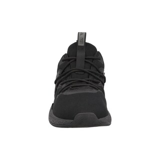 Foto 4 | Tenis Deportivos Hgn Hombre Malla Flexibles Sport Negro
