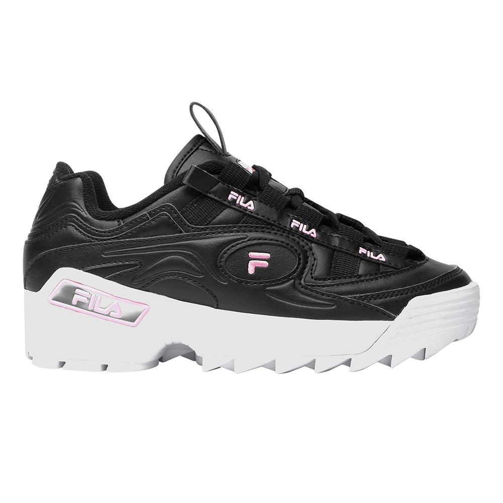 Tenis Fila Mujer Casuales Comodos Original Sneackers Negro