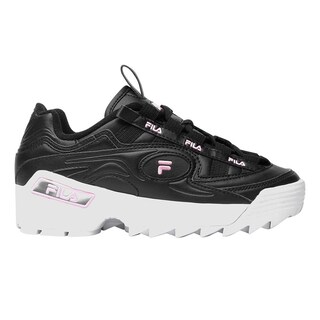 Foto 1 | Tenis Fila Mujer Casuales Comodos Original Sneackers Negro