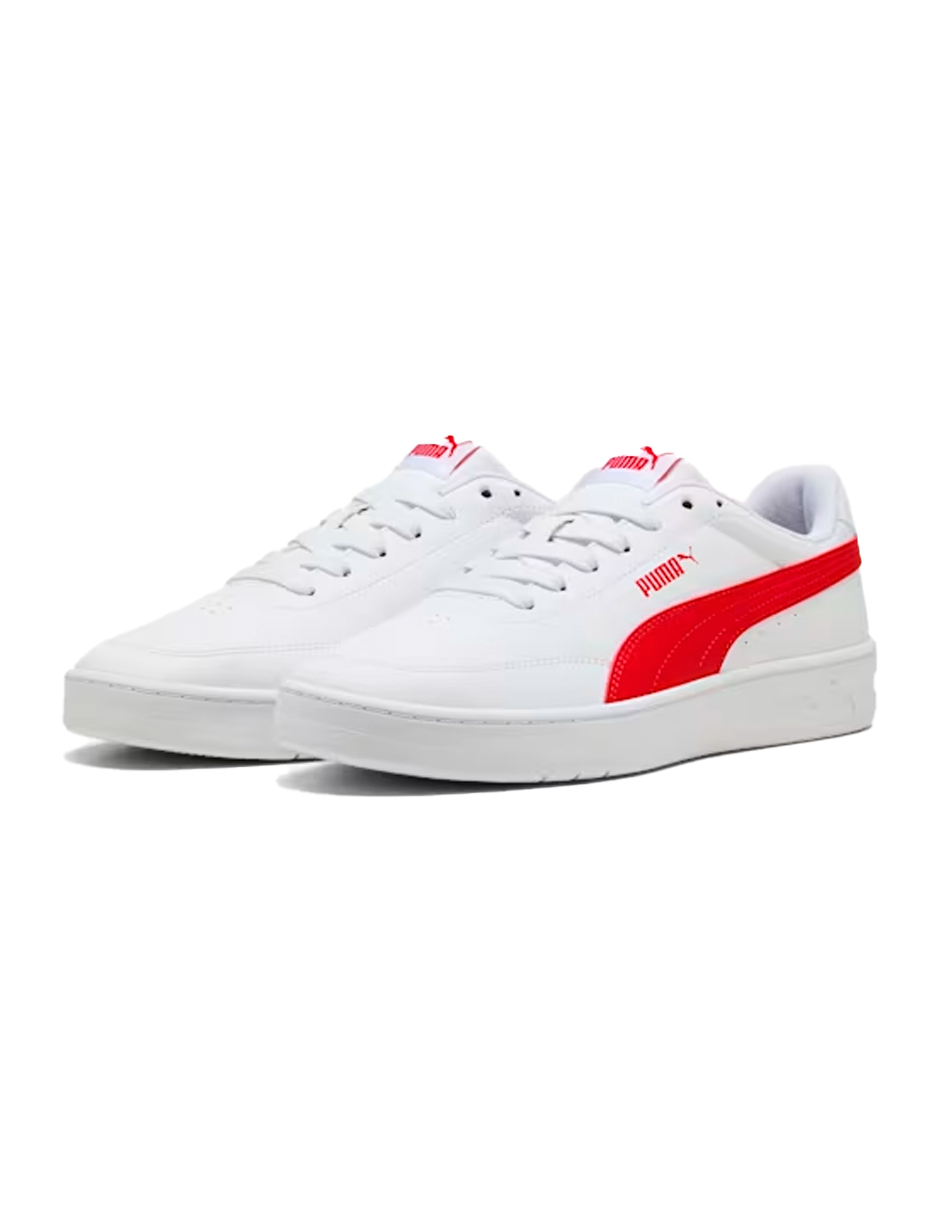 Foto 4 pulgar | Tenis Puma Court Classic Blanco 40222308