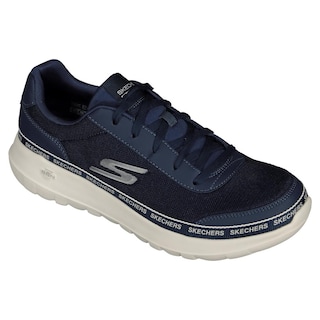 Foto 5 | Tenis Skechers Go Walk Memory Foam Azules para Hombre