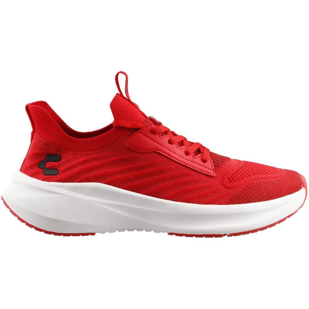 Tenis Charly Hombre Resistente Suave Rojo