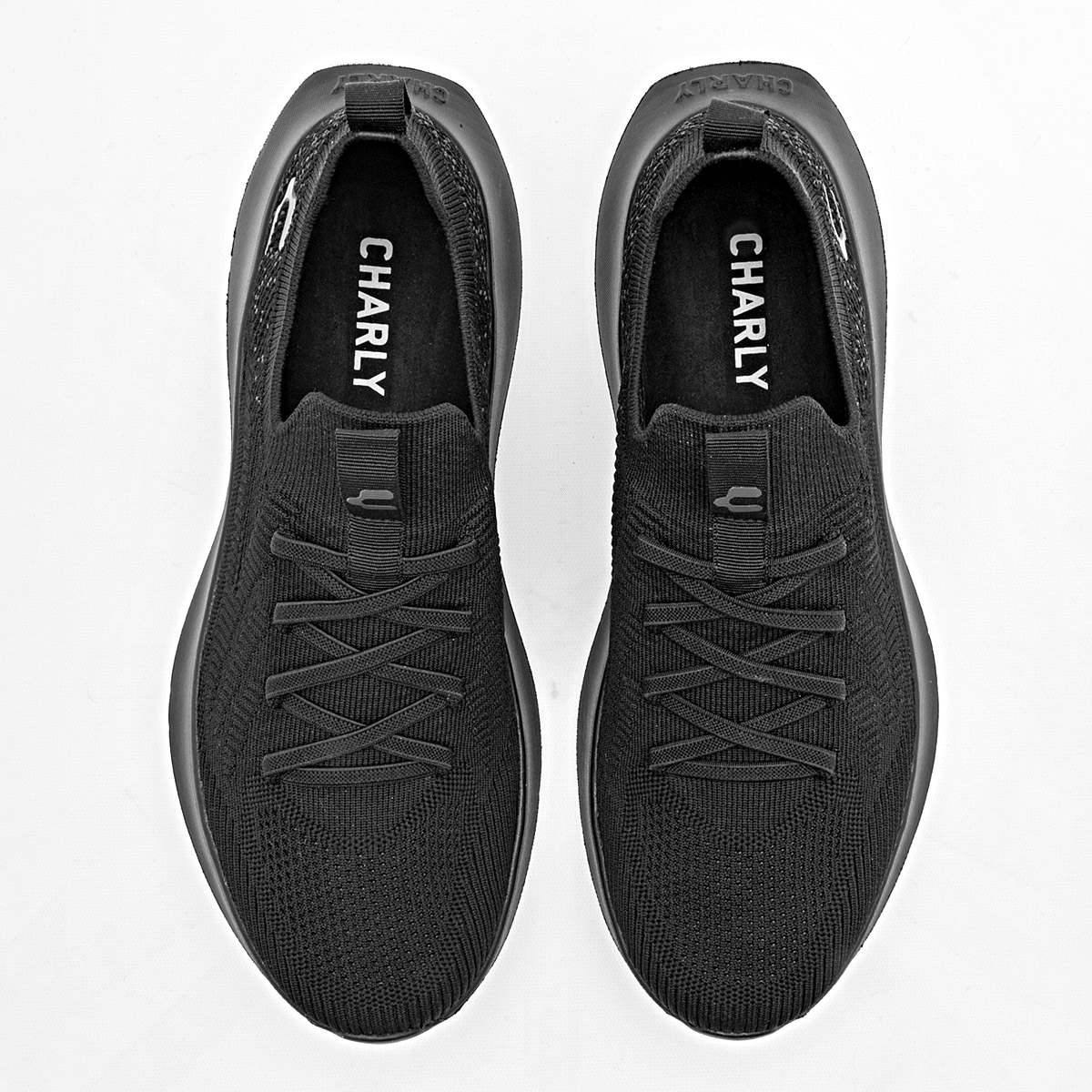 Foto 3 | Charly Tenis Deportivo Para Hombre Negro, Walking Cod.129586