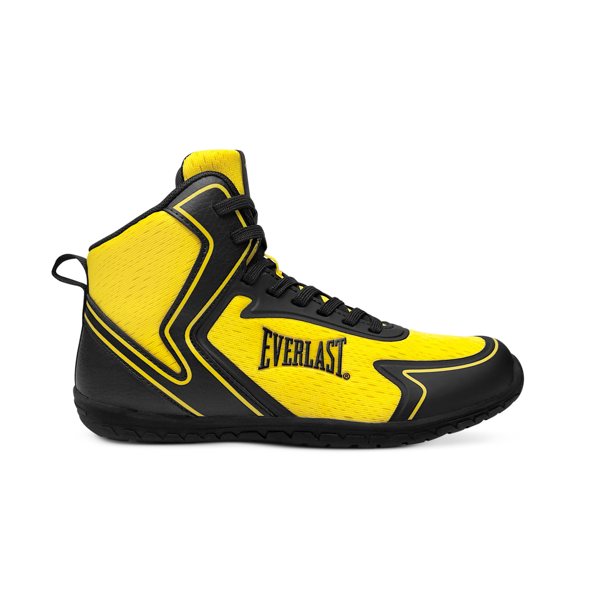 Botas Everlast Roll Negro-amarillo Entrenamiento Box