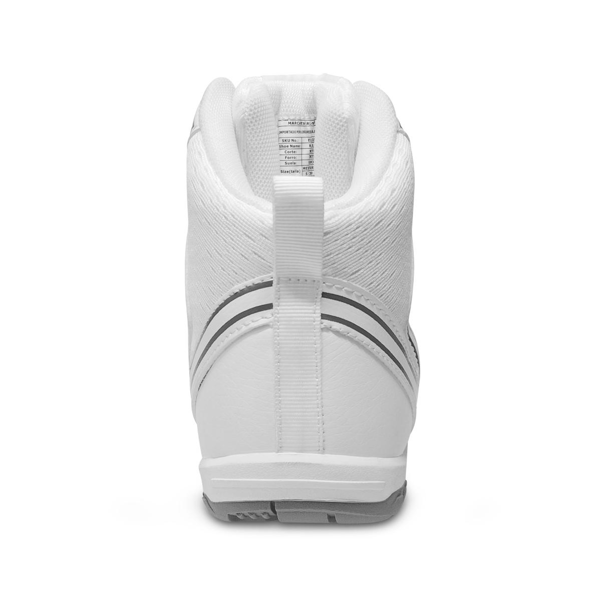 Foto 5 pulgar | Botas Everlast Roll Blancas-gris Entrenamiento Box