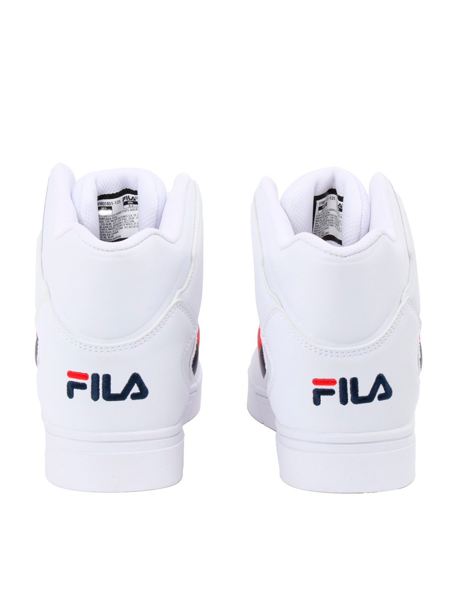 Foto 6 pulgar | Tenis Fila Parelli Blanco Fm01880125