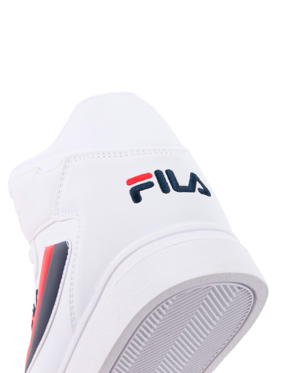Foto 7 pulgar | Tenis Fila Parelli Blanco Fm01880125