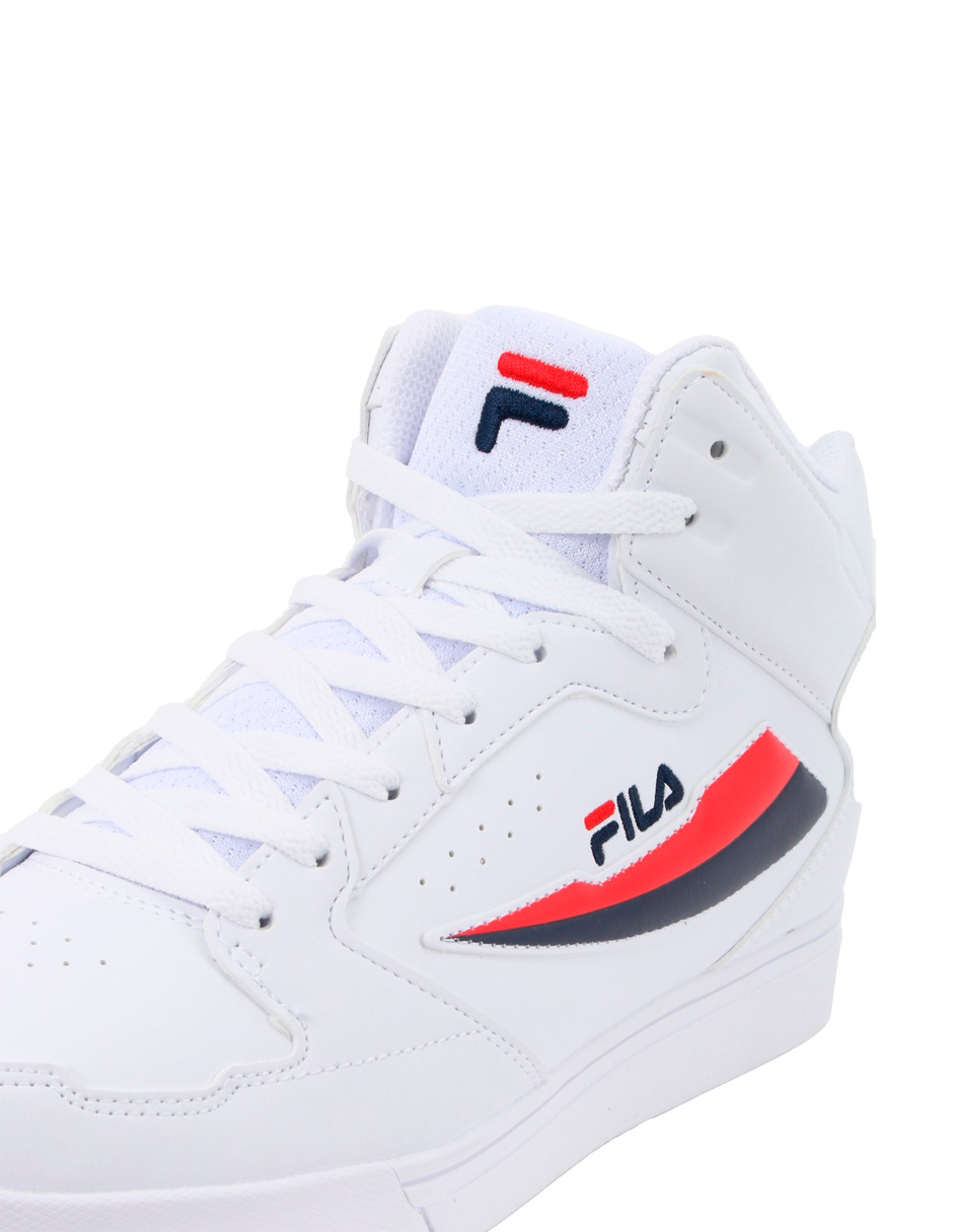 Foto 8 pulgar | Tenis Fila Parelli Blanco Fm01880125