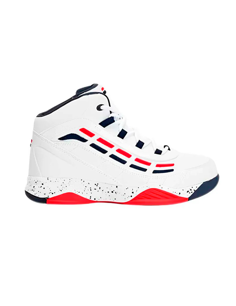 Foto 3 pulgar | Tenis Fila Spitfire Blanco Ni01792125