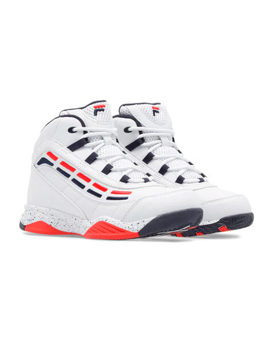 Foto 3 | Tenis Fila Spitfire Blanco Ni01792125