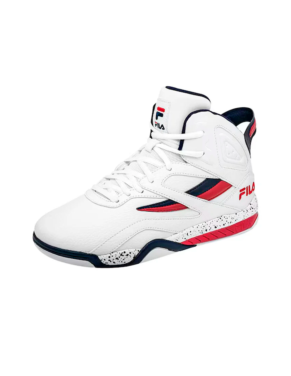 Foto 4 pulgar | Tenis Fila Dereverse Mid Blancos Para Hombre