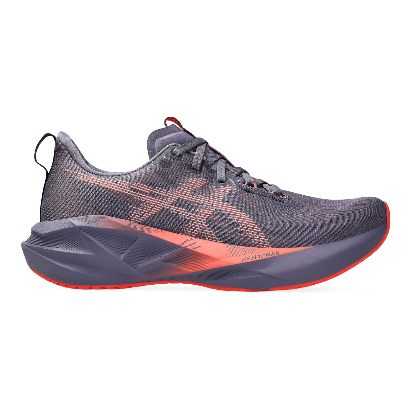 Tenis Asics Novablast 5 Para Hombre Color Morado Modelo 1011b974500