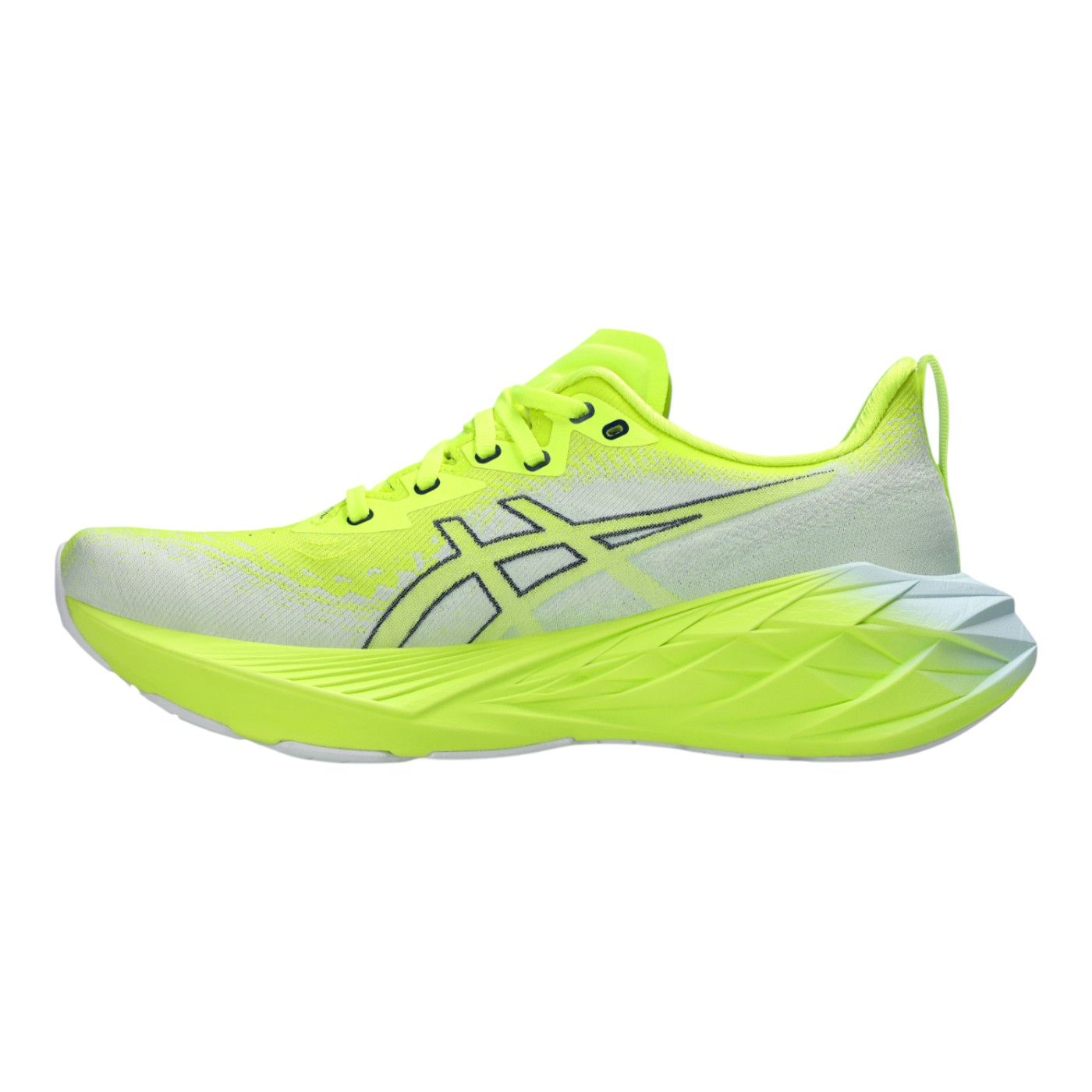 Foto 2 | Tenis Asics Novablast 4 Para Hombre Color Amarillo Modelo 1011b693750
