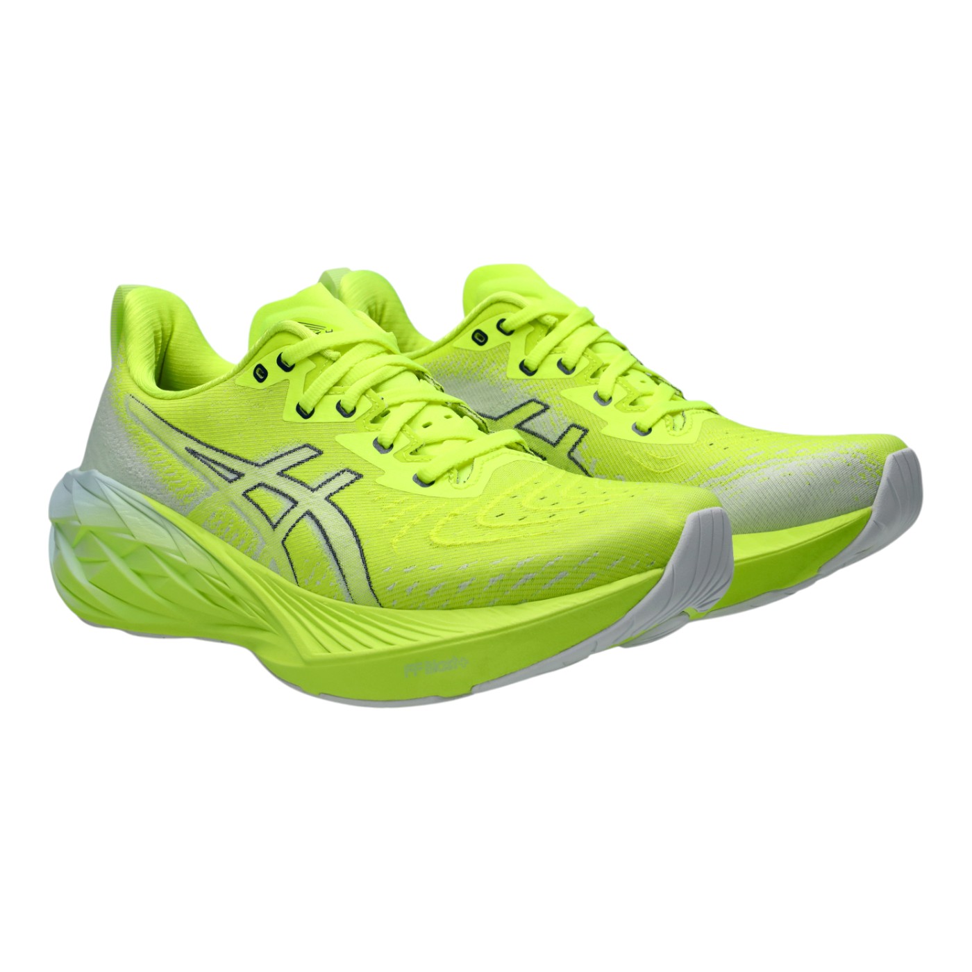Foto 3 | Tenis Asics Novablast 4 Para Hombre Color Amarillo Modelo 1011b693750