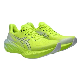 Foto 3 | Tenis Asics Novablast 4 Para Hombre Color Amarillo Modelo 1011b693750
