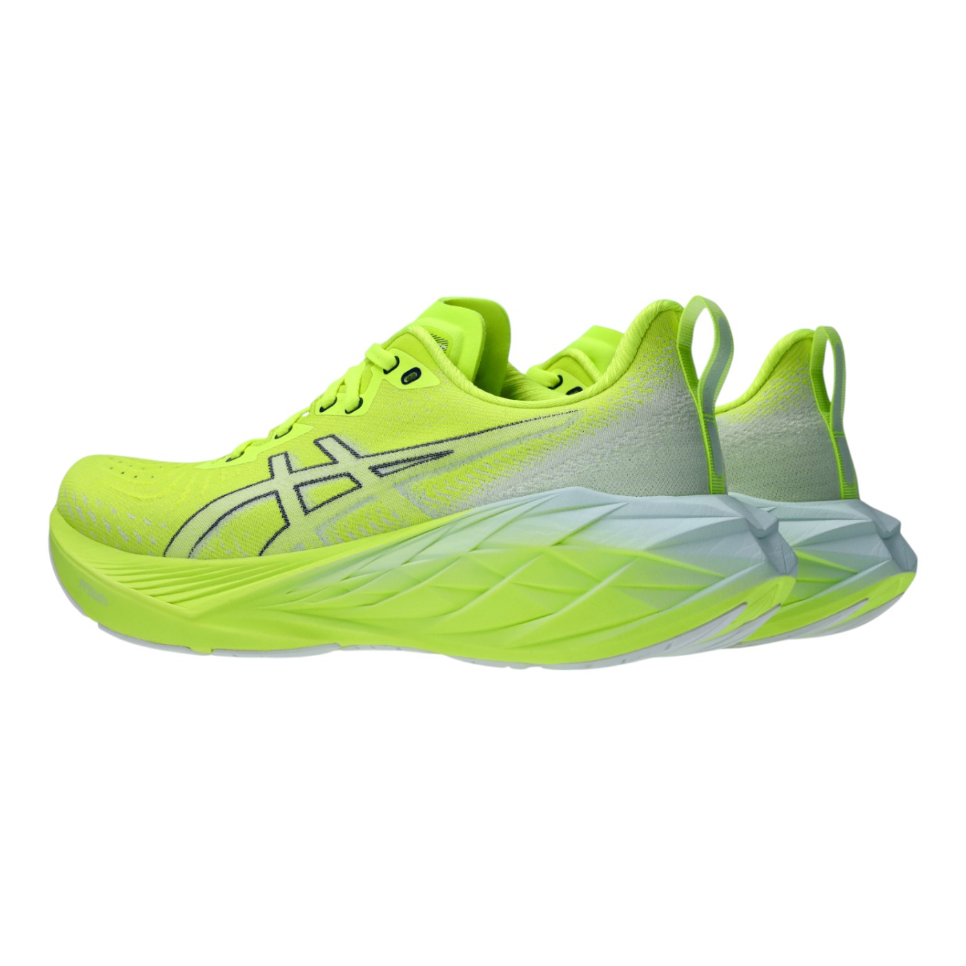 Foto 4 | Tenis Asics Novablast 4 Para Hombre Color Amarillo Modelo 1011b693750
