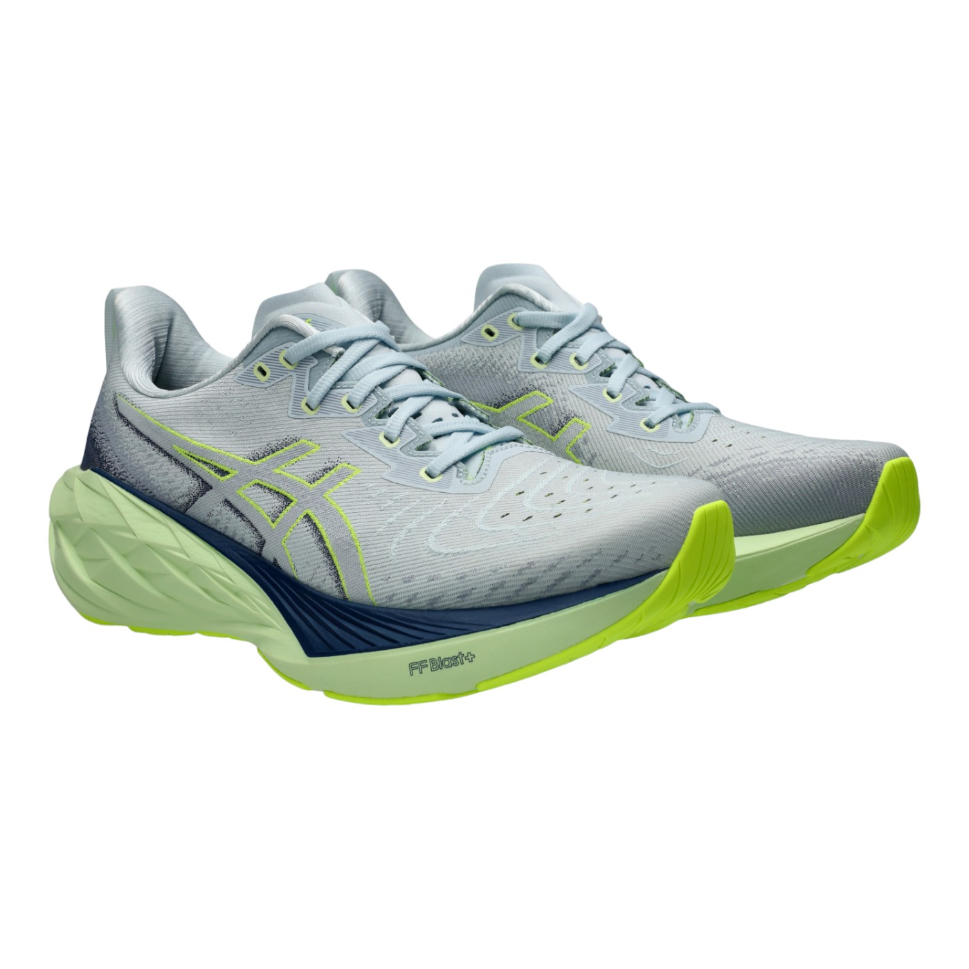 Foto 4 pulgar | Tenis Asics Novablast 4 Color Gris Para Hombre
