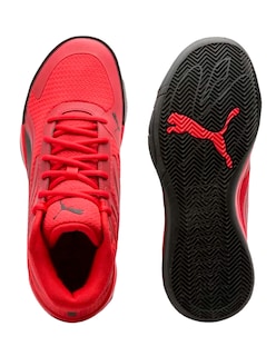 Foto 6 | Tenis Puma Court Pro Rojos para Caballero