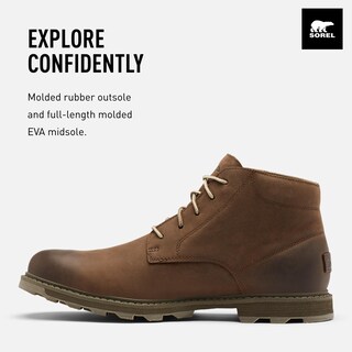 Foto 3 | Botas Sorel Madson Ll Chukka Impermeables Para Hombre, Color Tabaco - Venta Internacional.