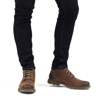 Foto 5 | Botas Sorel Madson Ll Chukka Impermeables Para Hombre, Color Tabaco - Venta Internacional.