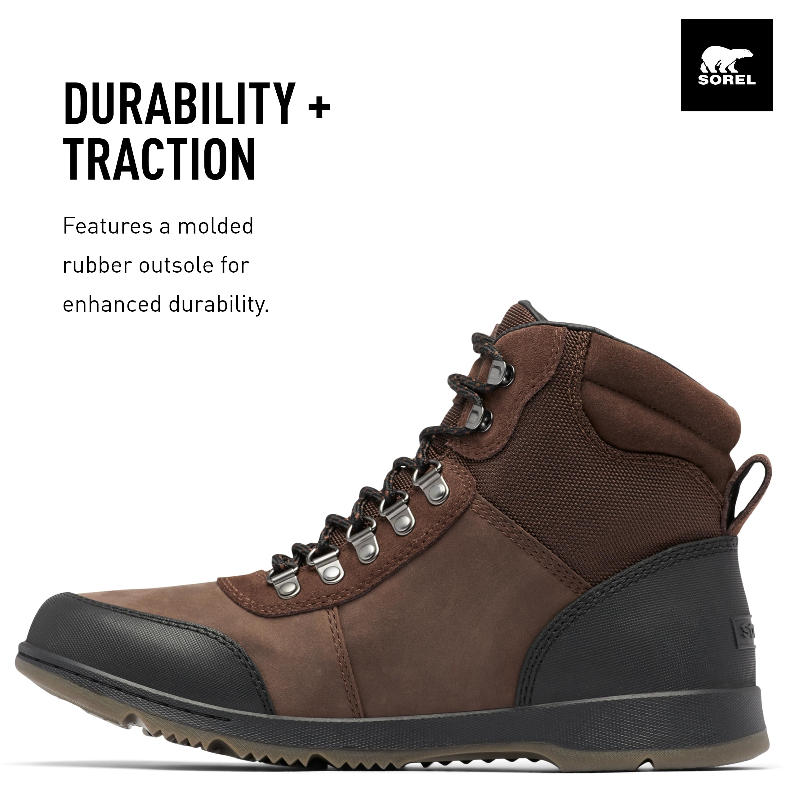Foto 4 pulgar | Botas Sorel Ankeny Ii Hiker Impermeables Para Hombre - Talla 11 - Venta Internacional.